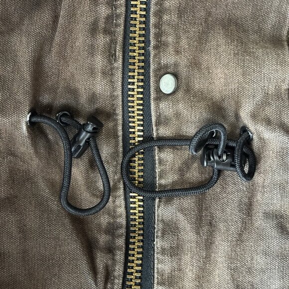 VTG Carhartt Jacket Coat Mens XL Reg Chestnut Blanket Lined Chore Barn C52 CHT - Picture 9 of 14